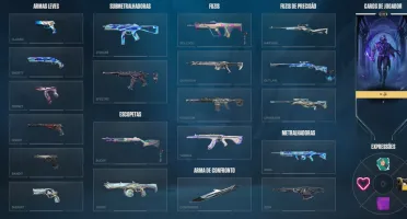 Conta Valorant Com Facas e Skins