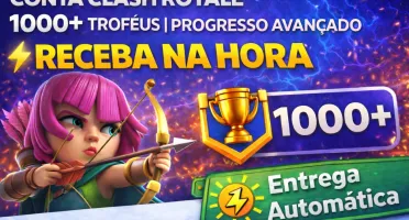 Conta Clash Royale 1000+ | Entrega Automática