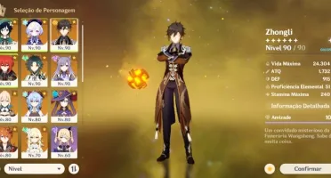NA - AR 55 VENTI, CHILDE, ZHONG LI, GANYU, XIAO