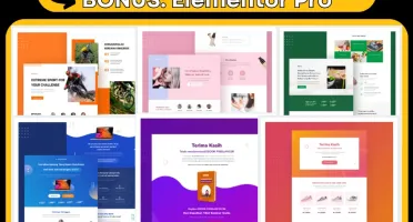+ 1.000 Páginas de Vendas Prontas + Elementor Pro 2024