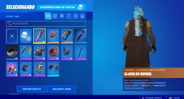 conta fortnite com passe 5, muitas skins e jogos na epic