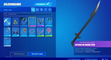 conta fortnite com passe 5, muitas skins e jogos na epic
