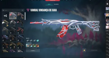 pra hj! conta valorant ascendente 1 muitas skins