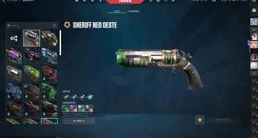 pra hj! conta valorant ascendente 1 muitas skins
