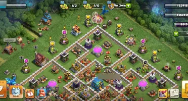 Conta Clash of Clans CV 12 Semifull - Acesso total 100%