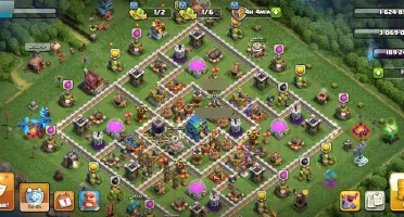 Conta Clash of Clans CV 12 Semifull - Acesso total 100%