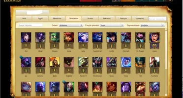 CONTA DE LEAGUE OF LEGENDS *37 Campeões / 9 Skins / S6 B1