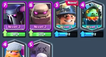 Clash of Royale lvl 10 com troca de nome 941Gemas