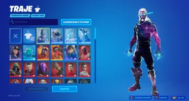 Conta Fortnite com muitas skins