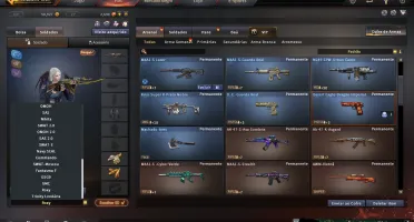 Conta Crossfire 5 Vips E Muitas Armas De Mercado Negro!