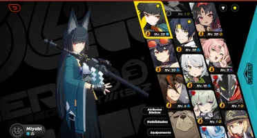 ZZZ Zenless Zone Zero Miyabi +  Nekomata + Grace LVL18