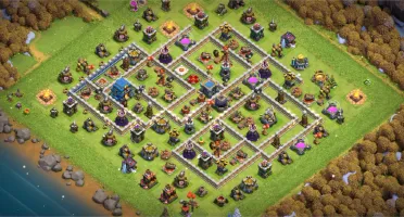 CLASH OF CLANS - CV12 E CV11 - HÉROIS FULL - SOMENTE JUNTAS