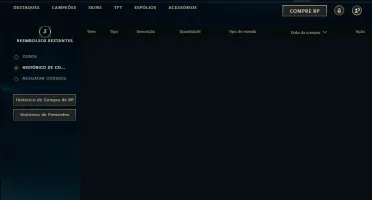 Unranked com 35 Champs e 4 Skins