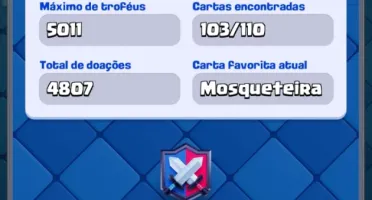 Conta Clash Royale 6 Anos de jogo