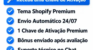 Tema Minimog Shopify Português + Chave de Ativação