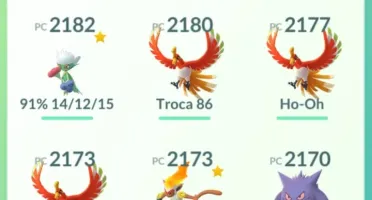 Conta Pokemon Go 36 Conta Top das Galáxias