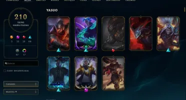 Conta Lol 15 skin mítica e muitas outras skins, lv 492