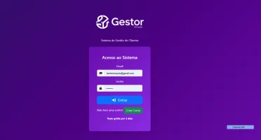 Gestor de Clientes Rastreamento Veicular – cobrança Manual