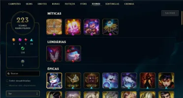 Conta prata 2 com TODOS os champs e 181 Skins + 1500 RP