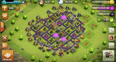 Conta Clash of Clans CV8 Semi-Full