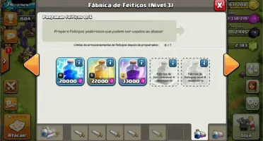 Conta Clash of Clans CV8 Semi-Full