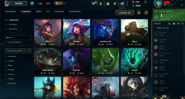 Conta League of Legends único dono criação de 2017