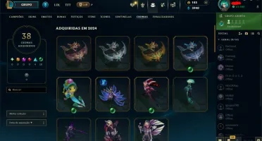 Conta League of Legends único dono criação de 2017