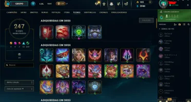 Conta League of Legends único dono criação de 2017