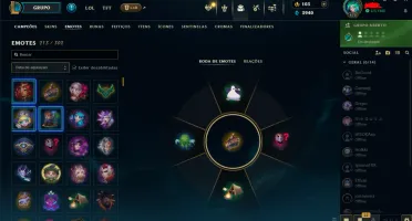 Conta League of Legends único dono criação de 2017