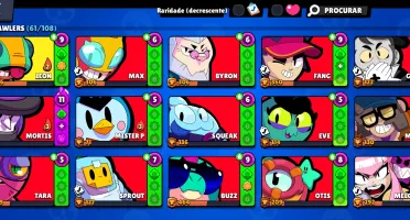 Conta de Brawl Stars + Clash Royale de Brinde