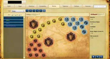 Conta Ouro V, Skin Vitoriosa, Mais de 190 skin
