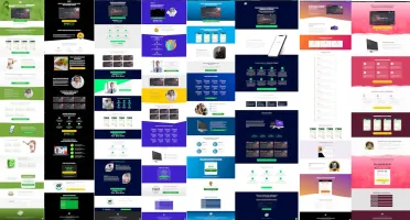 8 landinpages editáveis Elementor - Wordpress