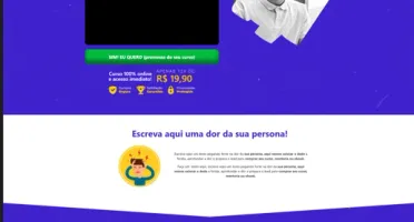 8 landinpages editáveis Elementor - Wordpress