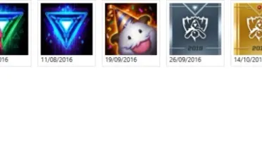 CONTA PRATA 2, 65 CHAMPS, 15 SKINS