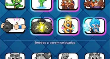 CONTA CR LV 13 VARIAS CARTAS FULL, EMOTES E VISUAIS DA TORRE