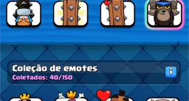 CONTA CR LV 13 VARIAS CARTAS FULL, EMOTES E VISUAIS DA TORRE