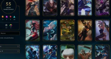 conta platina 1 com emote de gm 55 skins