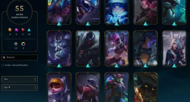 conta platina 1 com emote de gm 55 skins