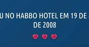 VENDO CONTA HABBO ANTIGA (2008)