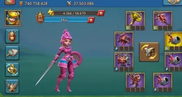 Trap rally Conta lords Mobile 740m poder 37m de kills