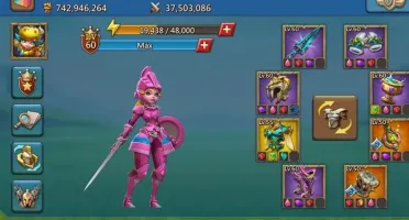 Trap rally Conta lords Mobile 740m poder 37m de kills