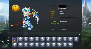 Conta do Grand Chase Classic Personagem Ronan LEV 85