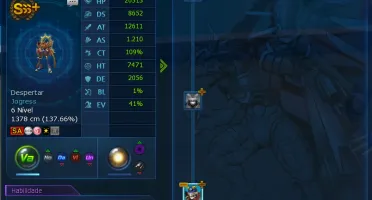 Conta LADMO no Servidor Omegamon 3 Sss+