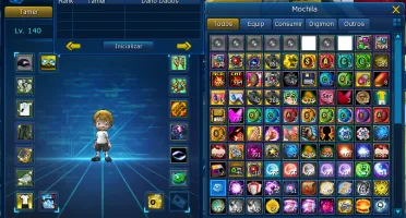 Conta LADMO no Servidor Omegamon 3 Sss+