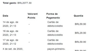 Conta Valorant