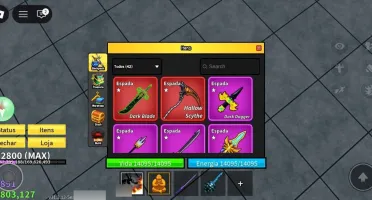 Conta Blox Fruits Gemada (Dragon,Kit E Tiger Perm)