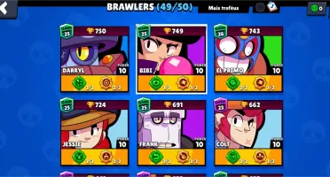 Conta Brawl Stars full