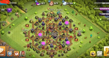 Chash of clans CV 10 Full barato