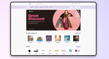 eShop Web- eCommerce Single Vendor Website