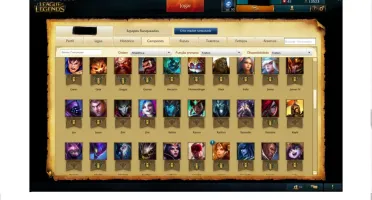 conta diamante V lol
